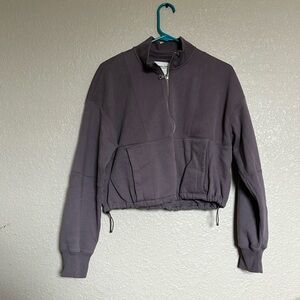 Purple Pullover Sweatshirt